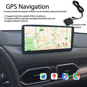 1920*720 coche Android 13 pantalla Multimedia reproductor de vídeo para Mazda <span class=keywords><strong>CX5</strong></span> 2017 2018 2019 <span class=keywords><strong>CarPlay</strong></span> GPS navegación Radio Autoradio - Product Image 2