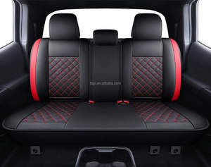 طقم كامل من أغطية وسائد السيارة <span class=keywords><strong>Dodge</strong></span> <span class=keywords><strong>Ram</strong></span> <span class=keywords><strong>1500</strong></span> المقاومة للماء أغطية لمقاعد السيارة تصميم خاص طقم 1 من أغطية الجلد الأصلية عالية الجودة المتانة - Product Image 6