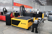 Machine de découpe plasma CNC à table métallique CA-1325 à prix avantageux, découpeuse de tôle à flamme