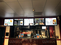 Restaurant Menu Commande Boîte à Lumière Éclairage Suspendu Bar Lait Thé Boutique Affiche Affichage LED Publicité Aluminium Lightboxes