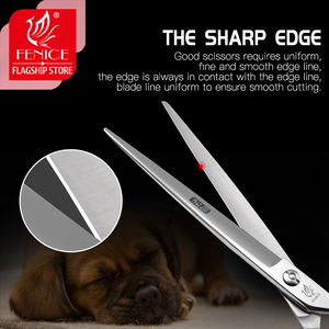 7 ''7.5'' 8 ''8.5'' 9 pouces Coupe Ciseaux De <span class=keywords><strong>Toilettage</strong></span> Pour Animaux De Compagnie Ciseaux droits pour des Chats de Chiens - Product Image 2
