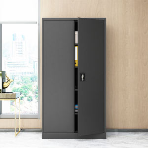 متعددة الأغراض 2 باب خزانة الملفات المعدنية/2 الباب الصلب خزانة حفظ الملفات مع 4 رفوف - Product Image 3