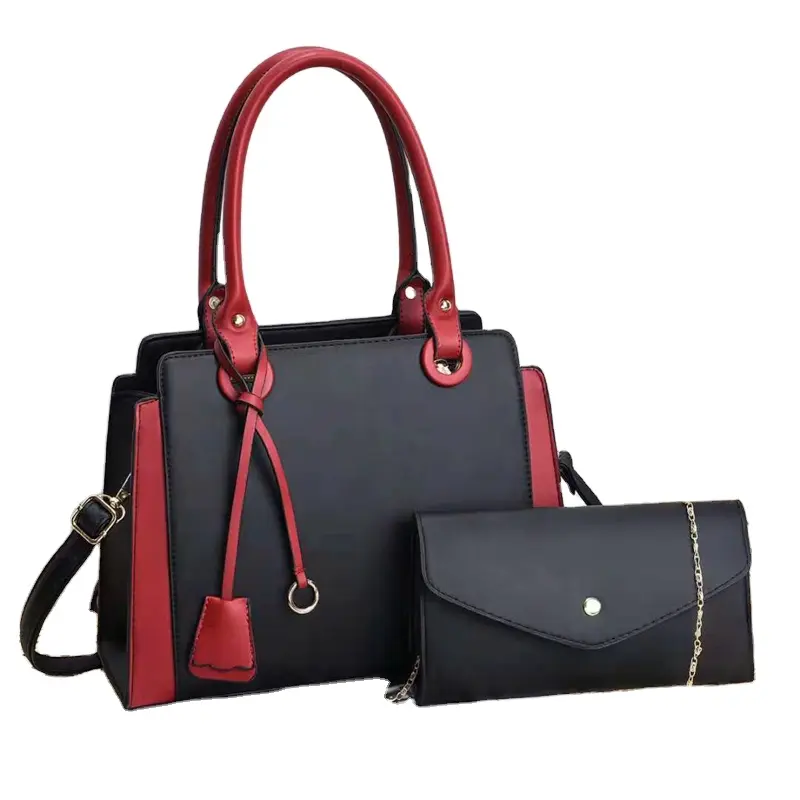 NEW Custom New Fashion Trend Women's Tote Bag PU Leather Hand Bags Set Luxury Ladies Purses and Handbags