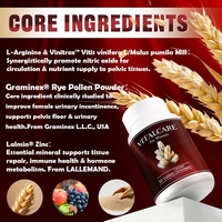 Complément alimentaire pour la ménopause en marque privée, capsules pour les muscles du plancher pelvien, équilibre hormonal, à base d'herbes naturelles pour la santé de la ménopause des femmes