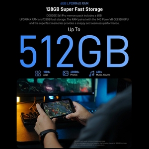 <span class=keywords><strong>DOOGEE</strong></span>-teléfono inteligente <span class=keywords><strong>S61</strong></span> <span class=keywords><strong>Pro</strong></span>, resistente al agua, Dual, 5G, 128GB, barato, Android, Octa Core, novedad - Product Image 4