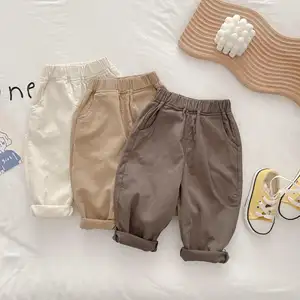 2021 Spring Autumn Children Clothes New Fashion Casual Harem Pants Loose Bloomers Boys Korean Style Girls Trousers