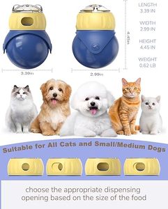 <span class=keywords><strong>Jouet</strong></span> interactif d'intérieur pour animaux <span class=keywords><strong>de</strong></span> compagnie, <span class=keywords><strong>distributeur</strong></span> <span class=keywords><strong>de</strong></span> nourriture pour <span class=keywords><strong>chat</strong></span> et chien, puzzle anti-stress - Product Image 3