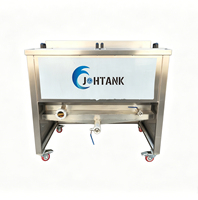 JOHTANK Eenvoudig te bedienen semi-automatische productielijn voor frites, roestvrijstalen gemotoriseerde machines voor de verwerking van groenten en fruit