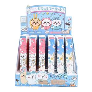 24支/盒 动漫 Chiikawa 凝胶卡哇伊0.5按压式签字笔学生二维卡通文具礼物 - Product Image 6