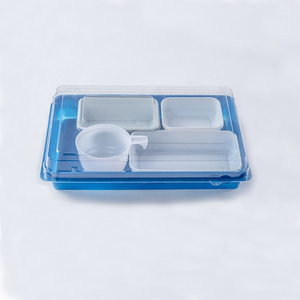 <span class=keywords><strong>Inflight</strong></span> Bộ Đồ Ăn Bộ Khay Ăn Hầm Bằng Nhựa Lớn Bao Bì Thực Phẩm Hàng Không - Product Image 4