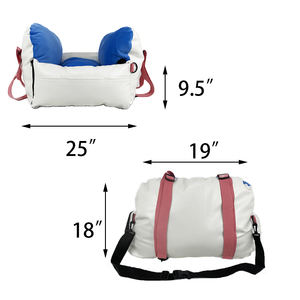 Asiento de coche convertible 3 en 1 directo de fábrica para perros-Bolsa de transporte + Cama de Viaje + Restricción de seguridad con clip ISOFIX-OEM para marcas - Product Image 2