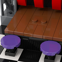 MOOXI Bricks MOC1387 FNAF Midnight Bear Stage 2.0 Jouets DIY Cadeau Faible MOQ Ensembles de blocs de construction éducatifs Jouets pour enfants