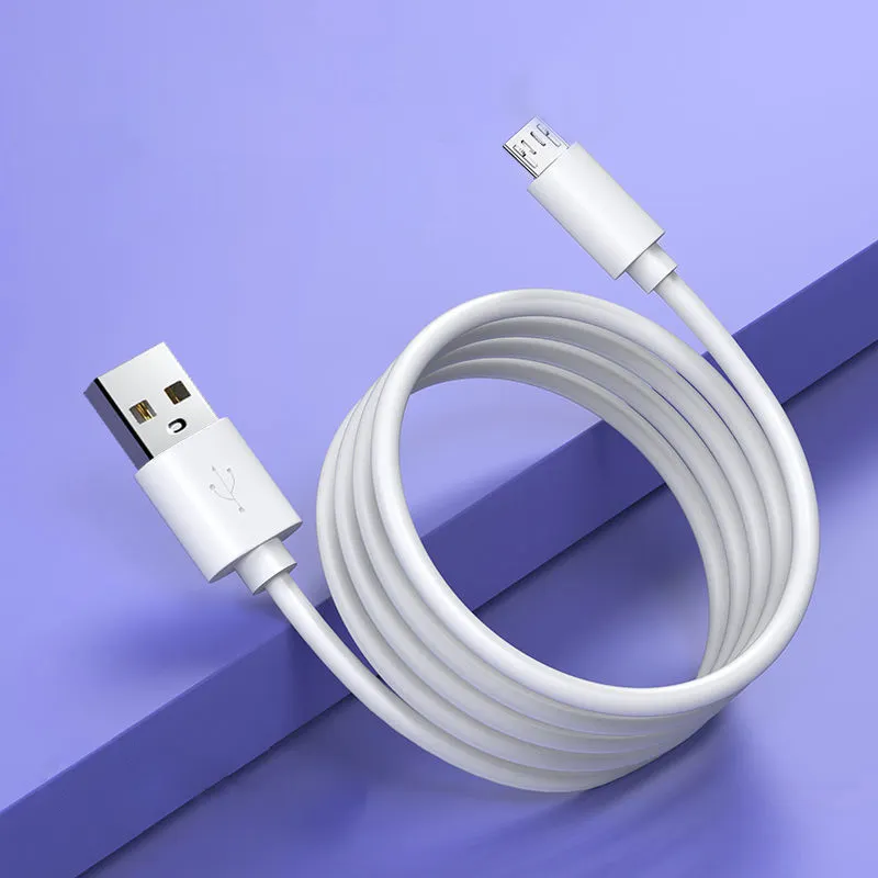 Pabrik grosir USB pengisi daya Cepat Beli kabel Micro USB tipe-b 1M kabel Data pengisi daya 2M untuk Samsung Micro USB kabel