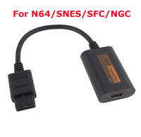 Pour adaptateur de convertisseur HDTV compatible N64 vers HDMI pour N64/Gamecube/SNES/GC Plug Play Full Digital 1080P sans alimentation externe