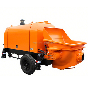 Nouvelle pompe à béton mobile sur remorque, alimentée à l'essence, Sunny, <span class=keywords><strong>pour</strong></span> le nivellement des sols, portée verticale de 70 m, portée horizontale de 300 m, productivité de 30 m/h - Product Image 1