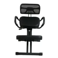Üretici toptan OEM PC61 duruş sandalye arkalığı ile sabit ayak ergonomik diz çökmüş sandalyeler tabureler ergonomik sandalye diz çökmüş
