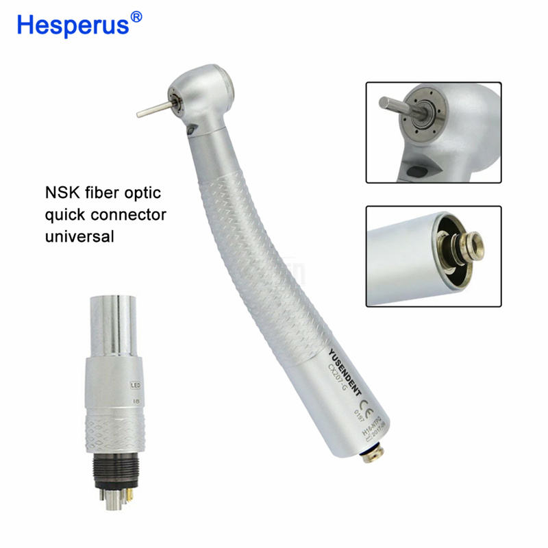 COXO Dental 45° Degree Fiber Optic LED Handpiece Air Turbina - Foto 10