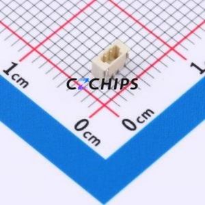 ZX-0.8-2PWT Wire-to-Board Pin Header SMD,P=0.8mm,Horizontal Mount Connector 1x2P 0.8mm Horizontal Mount 2P - Product Image 1