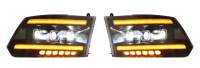 Feux de voiture pour Dodge Ram Pickup 1500/2500/3500 2009-2018 Phare LED, haute qualité à bas prix
