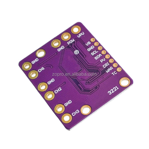 Módulo de monitor de corriente/potencia bidireccional de 3 canales INA3221, salida I2C de lado bajo para medición de precisión - Product Image 5