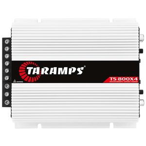 เครื่องขยายเสียงรถยนต์ Taramps Ts 800x4 กำลังขับ 800 วัตต์ 4 แชนแนล คลาส D ฟูลเรนจ์ สเตอริโอ บริดจ์ - Product Image 5