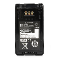 Baterai Li-ion KNB-47L 7.4V 1950mAh untuk Walkie Talkie TK-5220 TK-5320 NX-200 NX-300 Radio