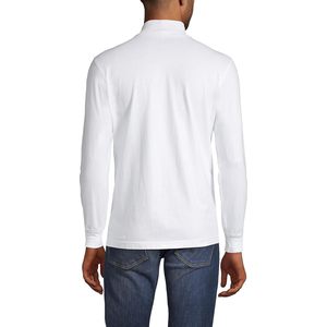 Camisa de cuello alto simulado de mezcla de algodón Super T para hombre de FOXA, manga regular, grosor estándar - Product Image 2