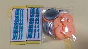 Personalizado 1 pulgada All-Metal Insignias Botones Horquillas 25mm Estaño Plástico Pintado Diseño Impresión <span class=keywords><strong>digital</strong></span> Metal Artesanía Guangdong - Product Image 4