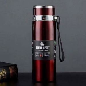 1L 316 Stainless Steel Eco-Friendly Reusable Sports Thermos Bottle Large Capacity Portable <b>Double</b> <b>Wall</b> Vacuum Insulated 6-Hour - Product Image 6