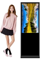 Fábrica Pantalla táctil de 43 pulgadas Reproductor de señalización digital de pie Pantalla LCD DE VIDEO 4K