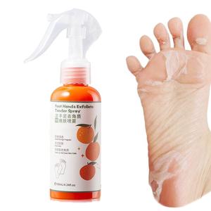 120mlフットピーリングスプレーナチュラルオレンジエキスクレンジング抗菌足病スプレーハンドデッドスキン角質除去スプレー - Product Image 2