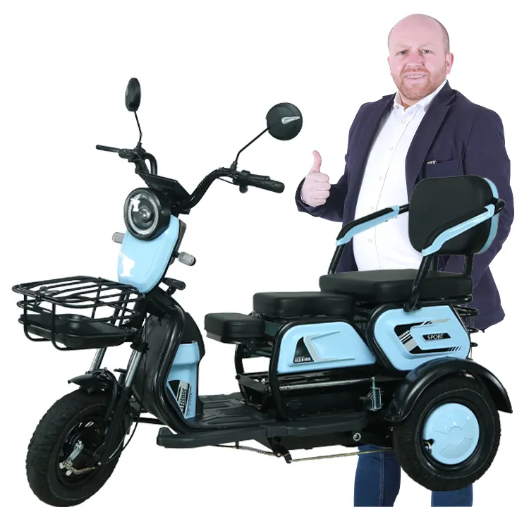 Y3-XK Good Quality Cheap Stock CKD/SKD Tricycle Cargo Cee Electric Motorcycle scooter Triciclo Electrico electric three wheel