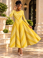 Robe plissée Miyaki de haute qualité, élégante, mi-longue, grande taille, pour soirée ou décontractée, vente en gros, vêtements pour femmes
