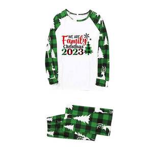 Joyeux Noël <span class=keywords><strong>Nouvel</strong></span> <span class=keywords><strong>An</strong></span> Vêtements Maman Fille Papa Fils Bébé Tenues Assorties 2 PCS Costume Famille Pyjamas Coton Homewear - Product Image 3