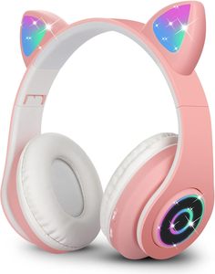 Auriculares Inalámbricos para Juegos, con Orejas de Gato, Estéreo, para Aviación, Superventas - Product Image 1