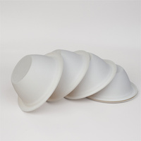 Exclusieve wegwerp kom van bagasse, 24oz, rond, voor salade, gepersonaliseerd, biologisch afbreekbaar, wit, met aangepast logo