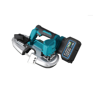 Best-selling 5+1 speed-adjustable DIY cordless lithium-ion band <b>saw</b> non-combustible cutting machine for metal and wood - Product Image 5