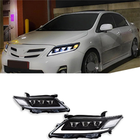Conjunto de Faros Delanteros LED Modificados para Toyota Camry 2009-2011 XV40, Repuesto de Faros Delanteros para Automóvil, Suministro de Fábrica de Autopartes