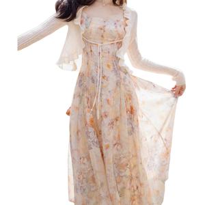 Vestido Floral con Tirantes, Elegante, Sensual y de Alta Calidad para Mujer, a Precio Accesible - Product Image 2