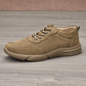Zapatos Casuales de Malla Transpirable para Hombre, con Cordones, Punta Cerrada, Suela de Goma, Forro Textil, para Verano - Product Image 4