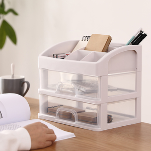 Giá Rẻ Giá Nhựa Máy Tính Để Bàn Trong Suốt Trang Điểm Hiển Thị Hộp Ngăn Kéo Tổ Chức Mỹ Phẩm Lưu Trữ Hộp - Product Image 2