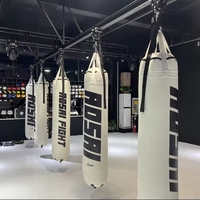 Vente en gros en usine Gym Kick Boxing Sac de sable suspendu Rail Sacs de frappe Rack avec roue de poulie