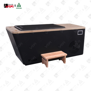 Vapasauna, venta directa de fábrica, bañera de agua fría de alta calidad con enfriador de acrílico de 1HP + terapia de hielo ALUHome Spa - Product Image 6