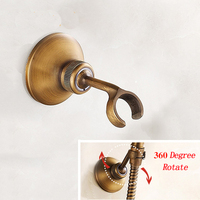 Senlesen — ensemble de douche en laiton Antique, pulvérisateur à main Portable, Bidet de douche de toilette avec support en laiton, tuyau Durable, SF427