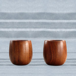 Taza de té y café de madera de vientre grande de <span class=keywords><strong>grano</strong></span> de madera Vintage con logotipo personalizado, taza de té de madera <span class=keywords><strong>Natural</strong></span> de grado superior, taza de vino de 250ml - Product Image 6