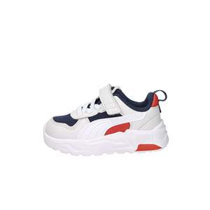 Zapatillas Puma para niños, color blanco y azul, tallas 21, 22, 23, 24, 25, 26, 27, para uso casual infantil - Product Image 1