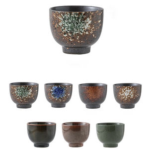 Restaurant <span class=keywords><strong>Cuisine</strong></span> Bol à riz en céramique <span class=keywords><strong>Cuisine</strong></span> japonaise Tasse à soupe Bol à <span class=keywords><strong>matcha</strong></span> Vaisselle rétro en porcelaine Bol à salade et à collation - Product Image 6