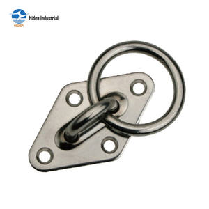 <span class=keywords><strong>Anneau</strong></span> de jonction HIDEA de qualité marine, en acier inoxydable AISI 304/316, avec plaque et <span class=keywords><strong>anneau</strong></span> polis miroir, emballage carton - Product Image 2