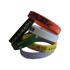 Custom Silicone Bracelets Make Your Own Rubber Wristbands With Message or Logo High Quality Personalized Wrist Band