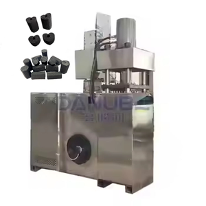 Presse à briquettes automatique haute performance en acier inoxydable pour bois, bambou et coques de noix de coco - Product Image 1